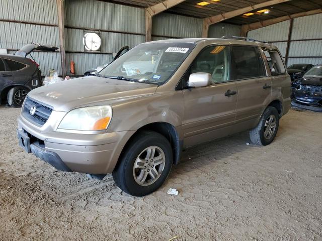 honda pilot exl 2003 2hkyf185x3h553785