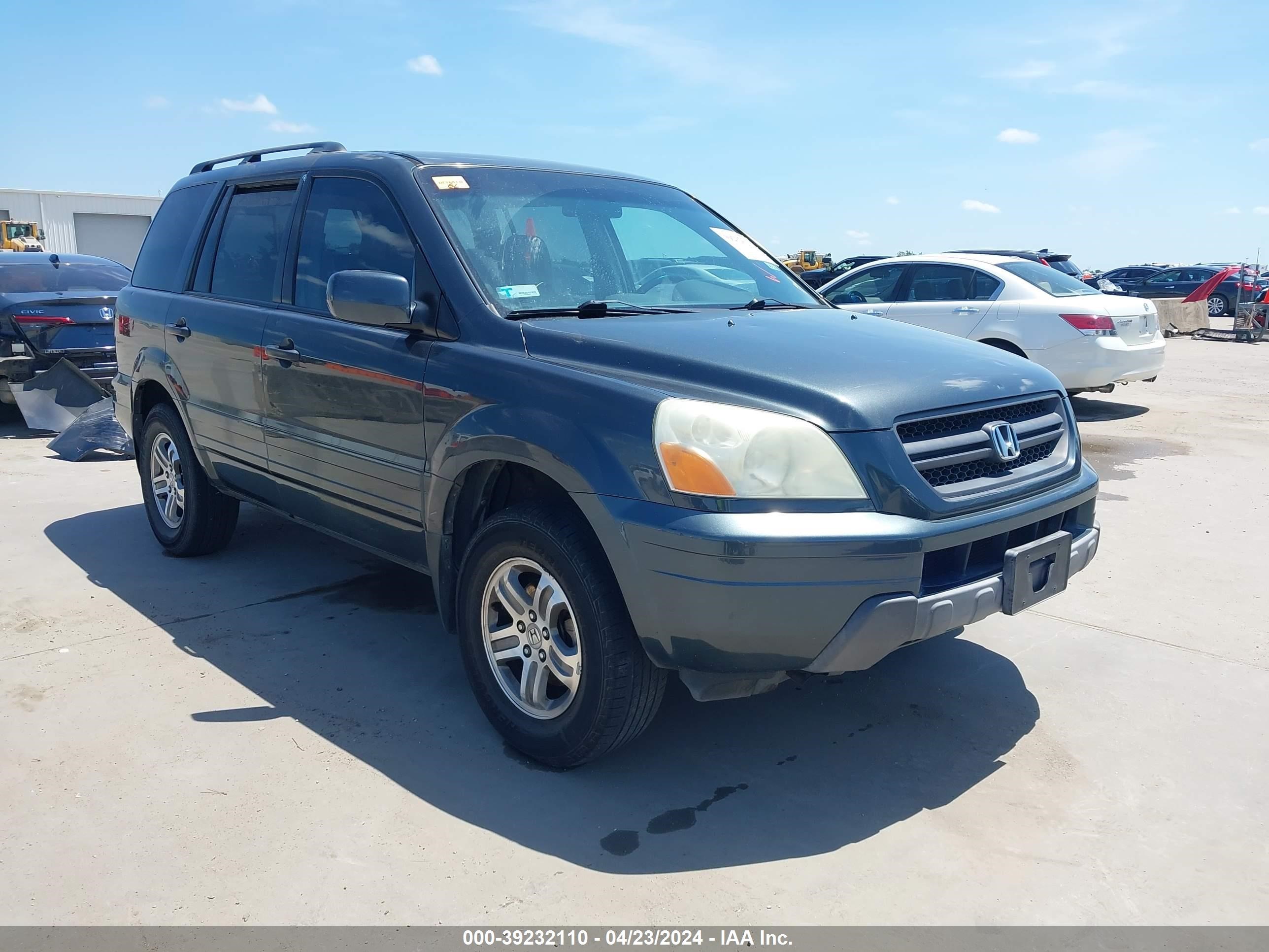 honda pilot 2004 2hkyf185x4h521310