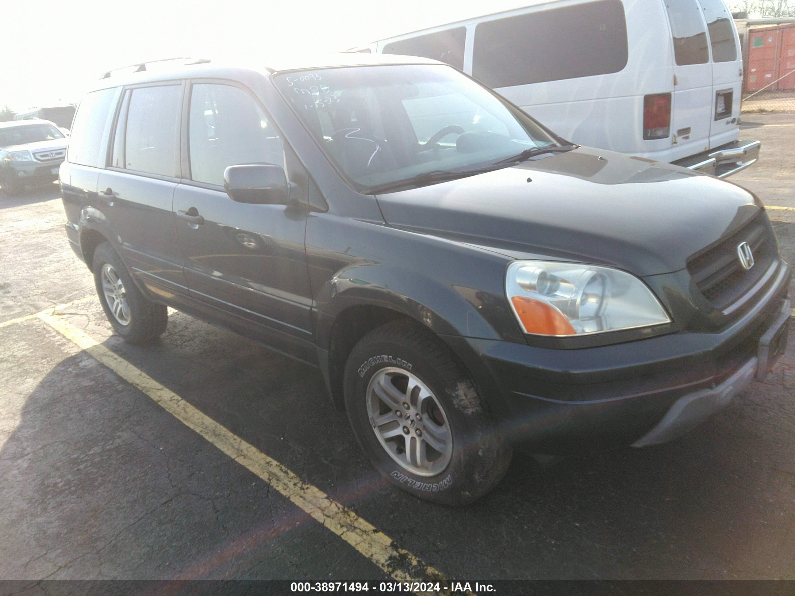 honda pilot 2004 2hkyf185x4h609855