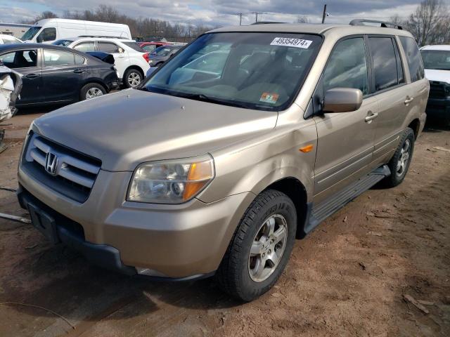 honda pilot 2007 2hkyf18607h540977