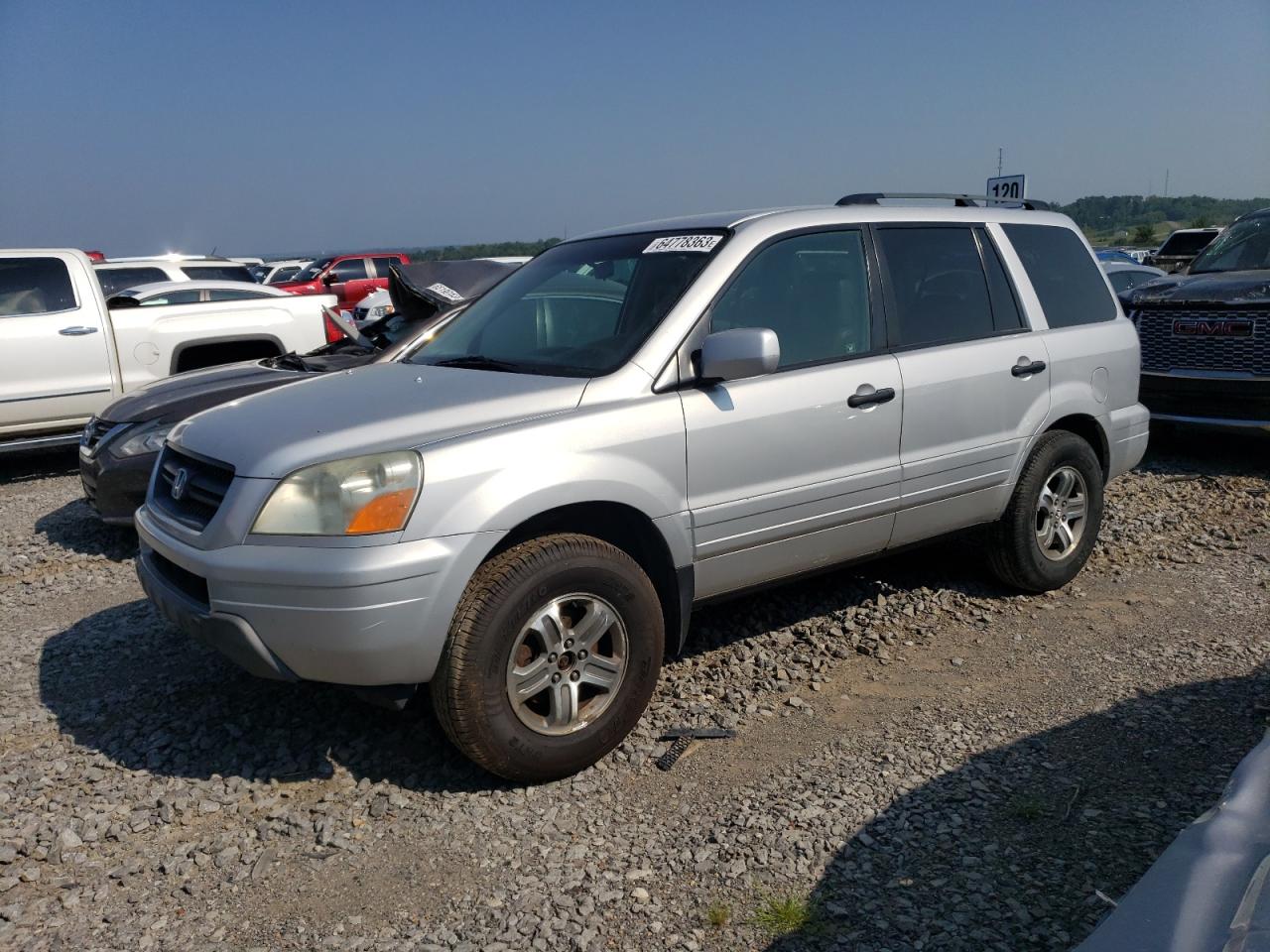 honda pilot 2004 2hkyf18614h576351