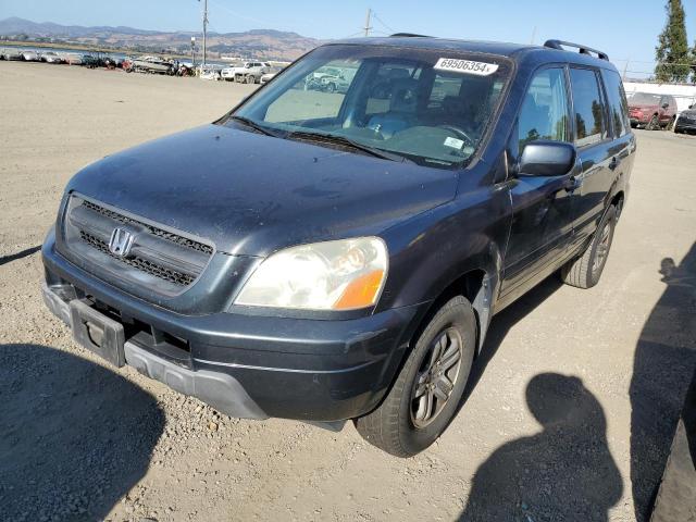 honda pilot exl 2005 2hkyf18625h552433