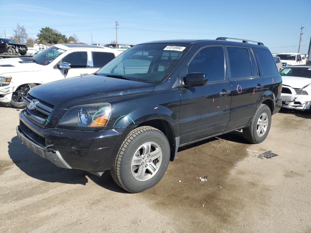 honda pilot 2005 2hkyf18625h553968