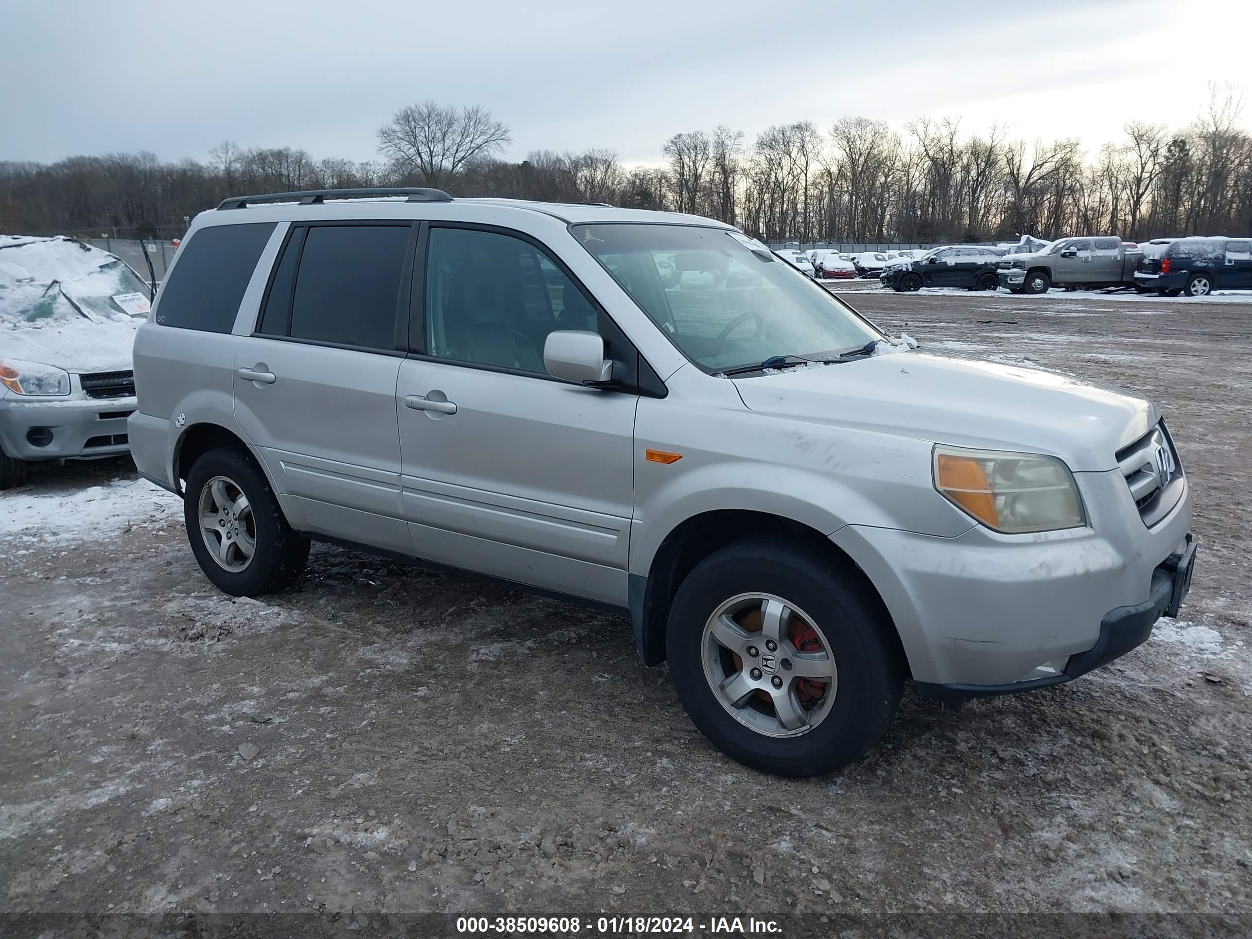 honda pilot 2006 2hkyf18626h500219