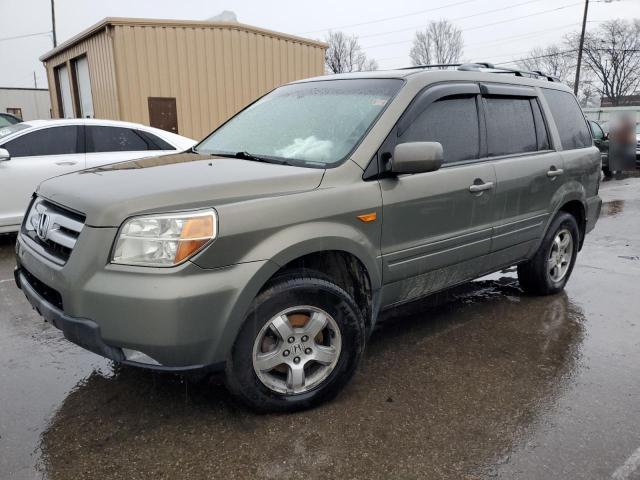 honda pilot 2007 2hkyf18627h512758