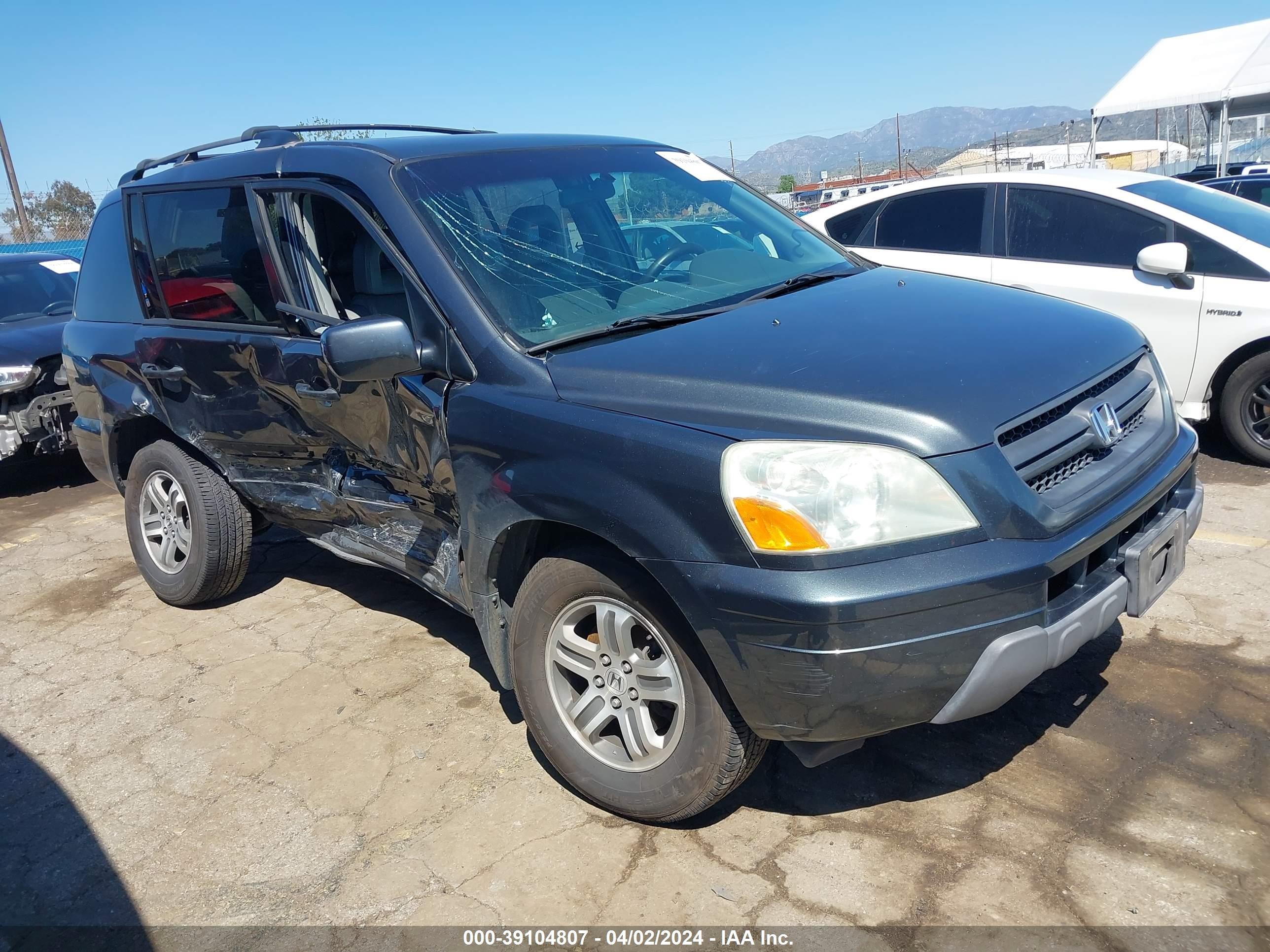 honda pilot 2004 2hkyf18634h521464