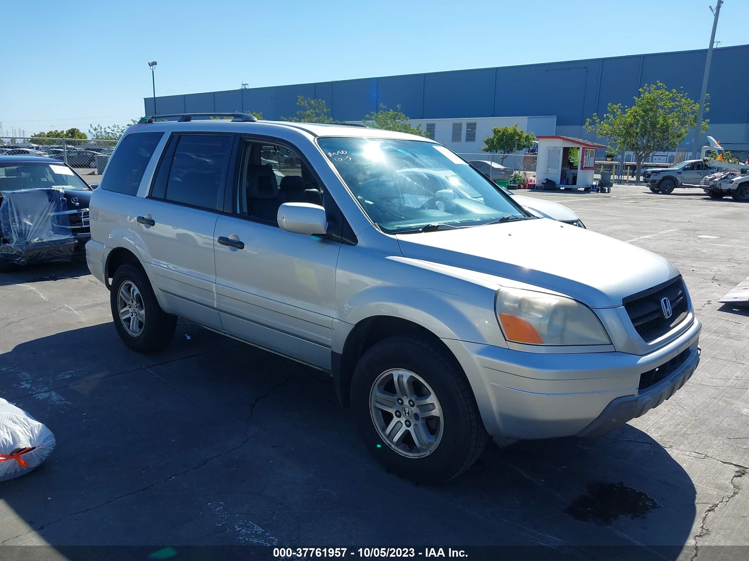 honda pilot 2005 2hkyf18645h545788