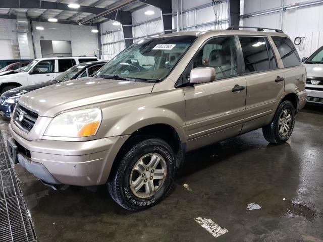 honda pilot exl 2004 2hkyf18654h514080