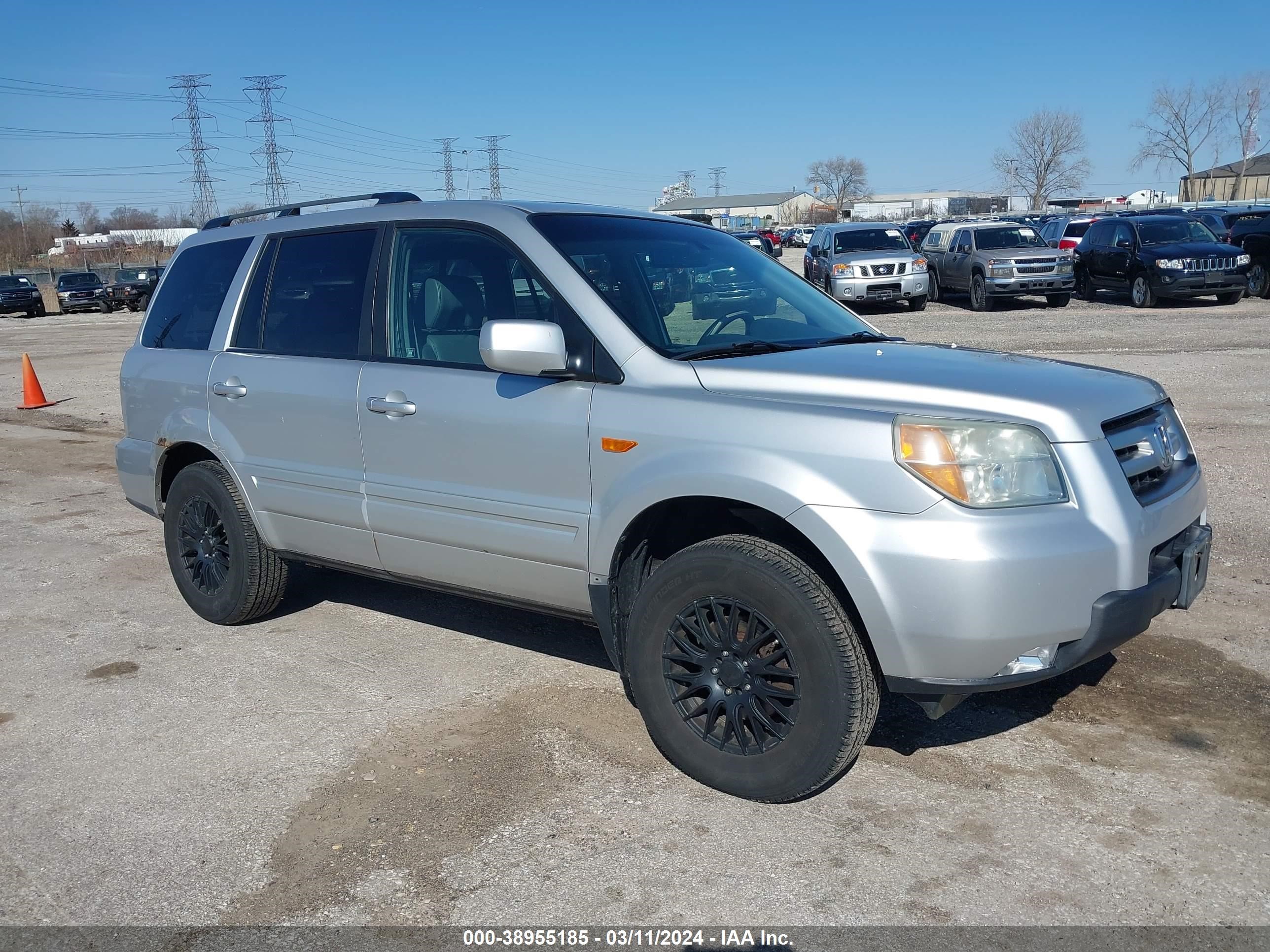 honda pilot 2006 2hkyf18656h500148