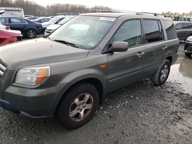 honda pilot 2007 2hkyf18667h505862