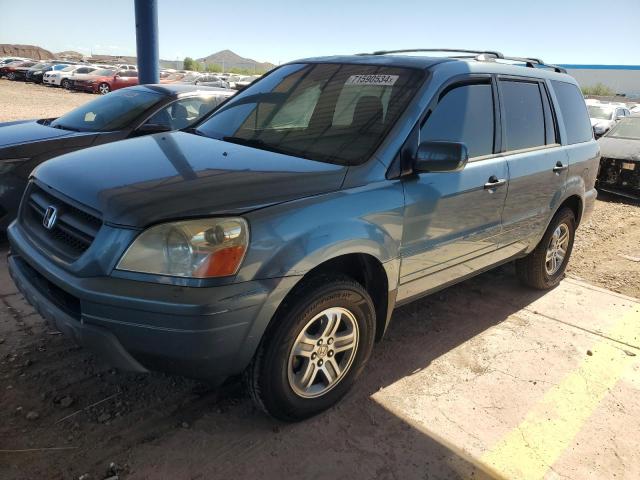 honda pilot exl 2005 2hkyf18675h563489