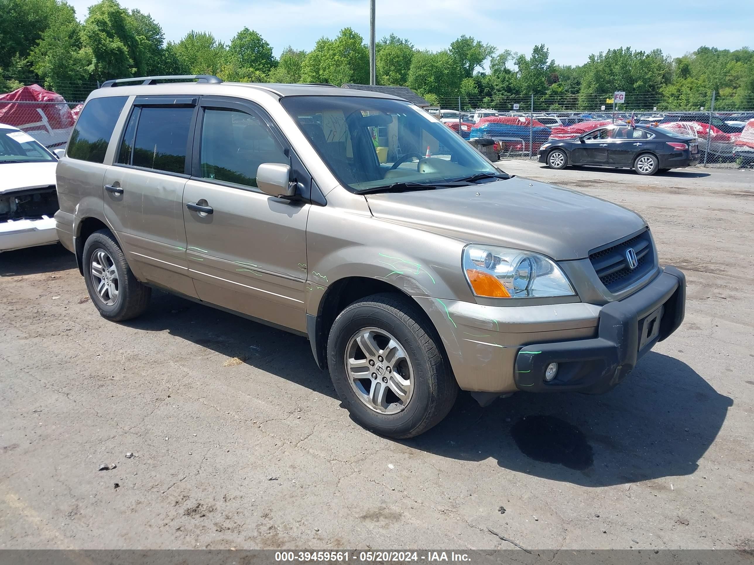 honda pilot 2005 2hkyf18685h524233