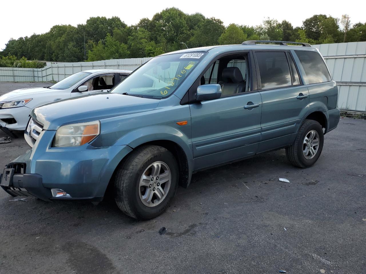 honda pilot 2007 2hkyf18687h509833