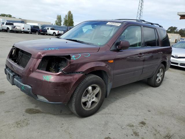 honda pilot 2007 2hkyf18687h528365