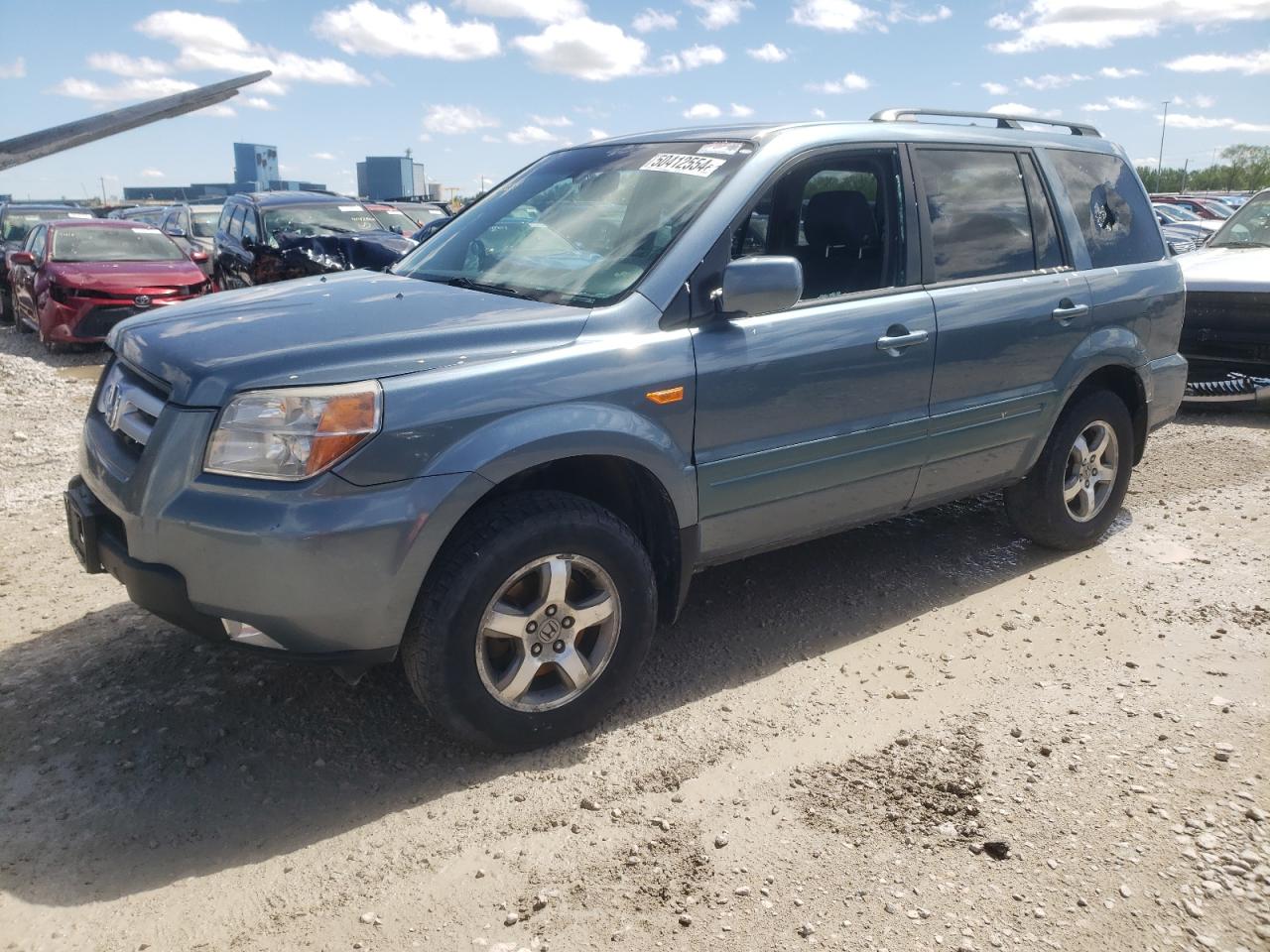 honda pilot 2007 2hkyf18697h541013