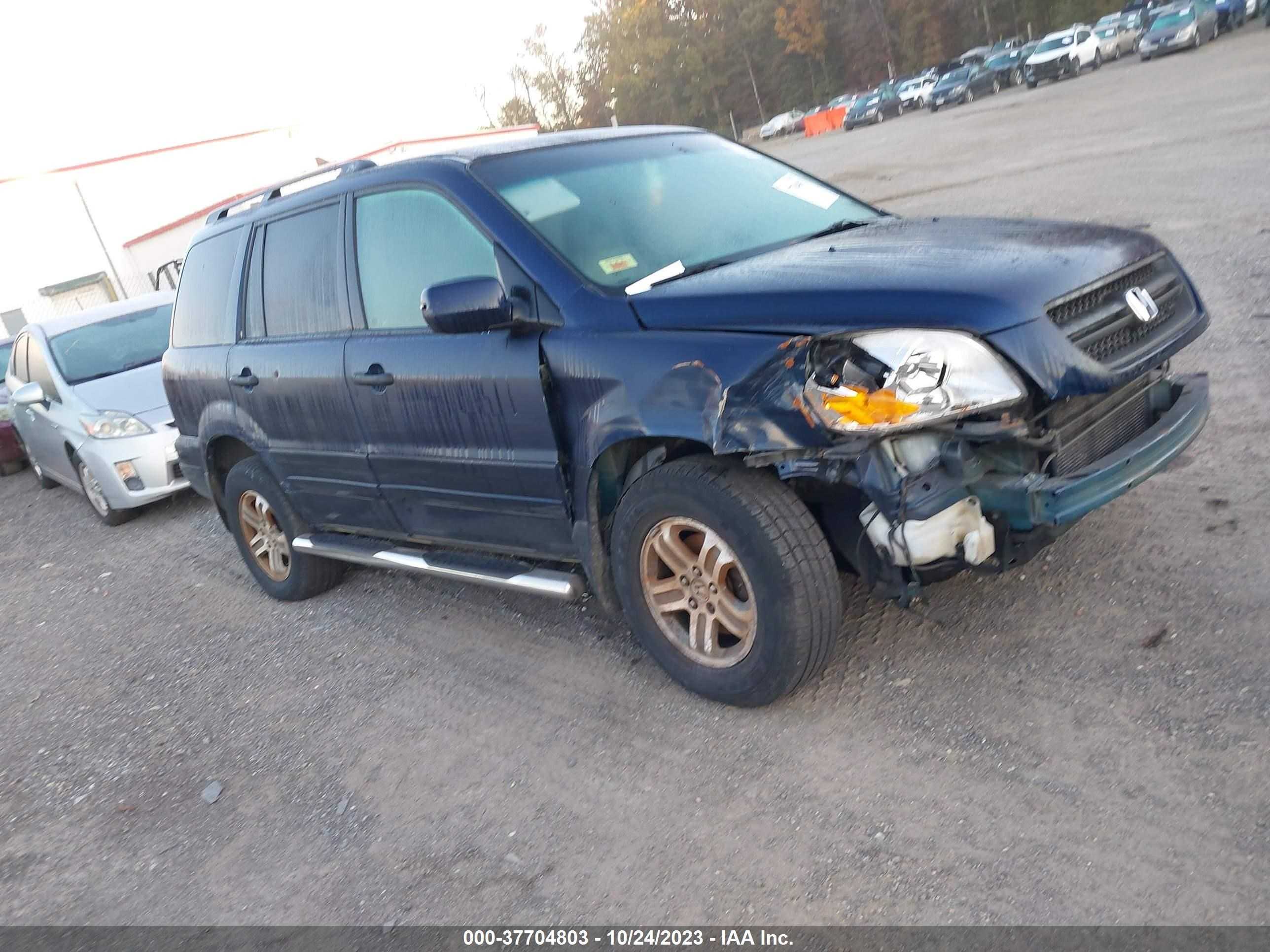 honda pilot 2004 2hkyf186x4h565753