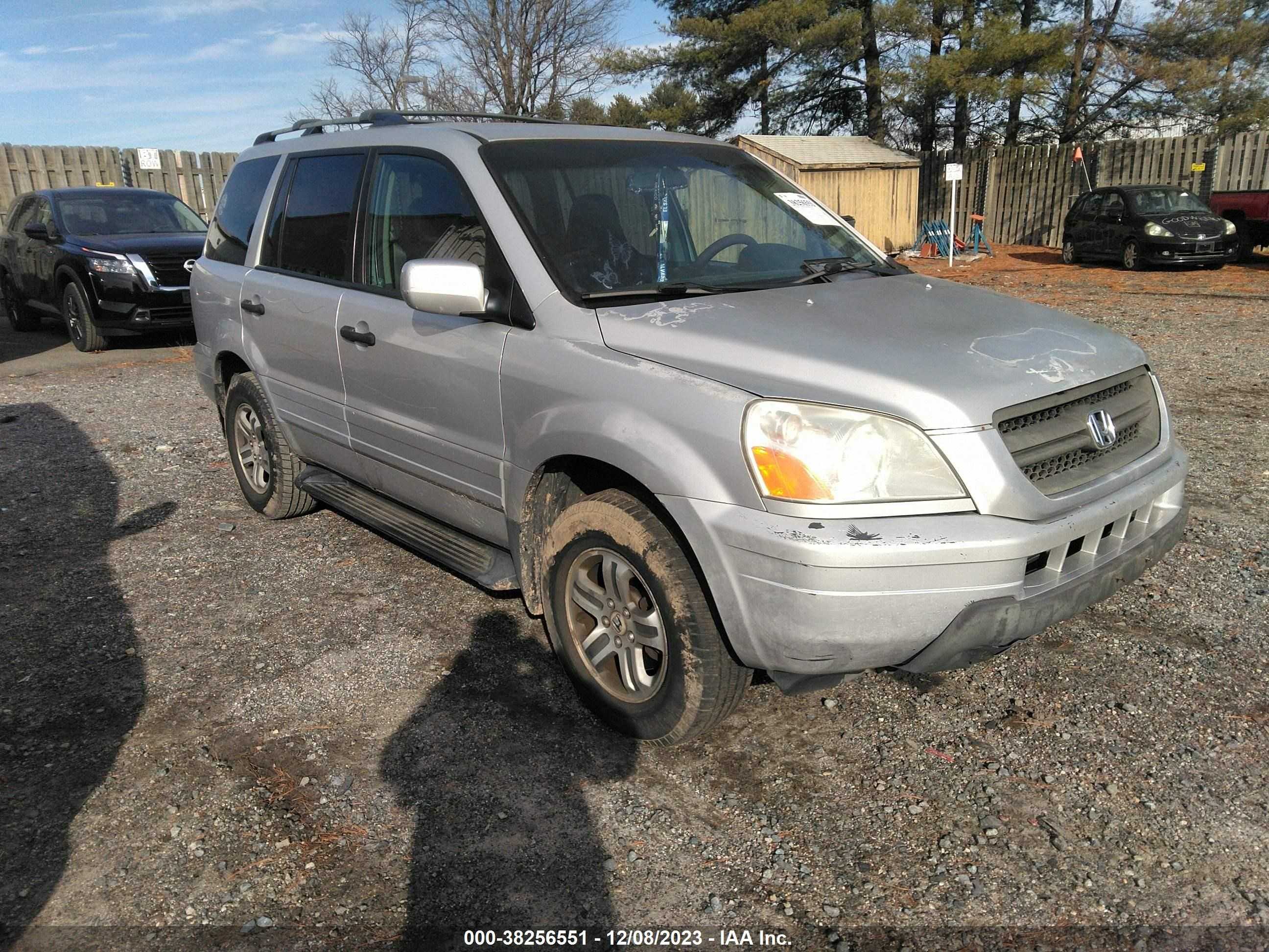 honda pilot 2004 2hkyf186x4h593858