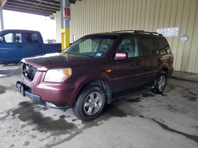 honda pilot exl 2007 2hkyf186x7h524673