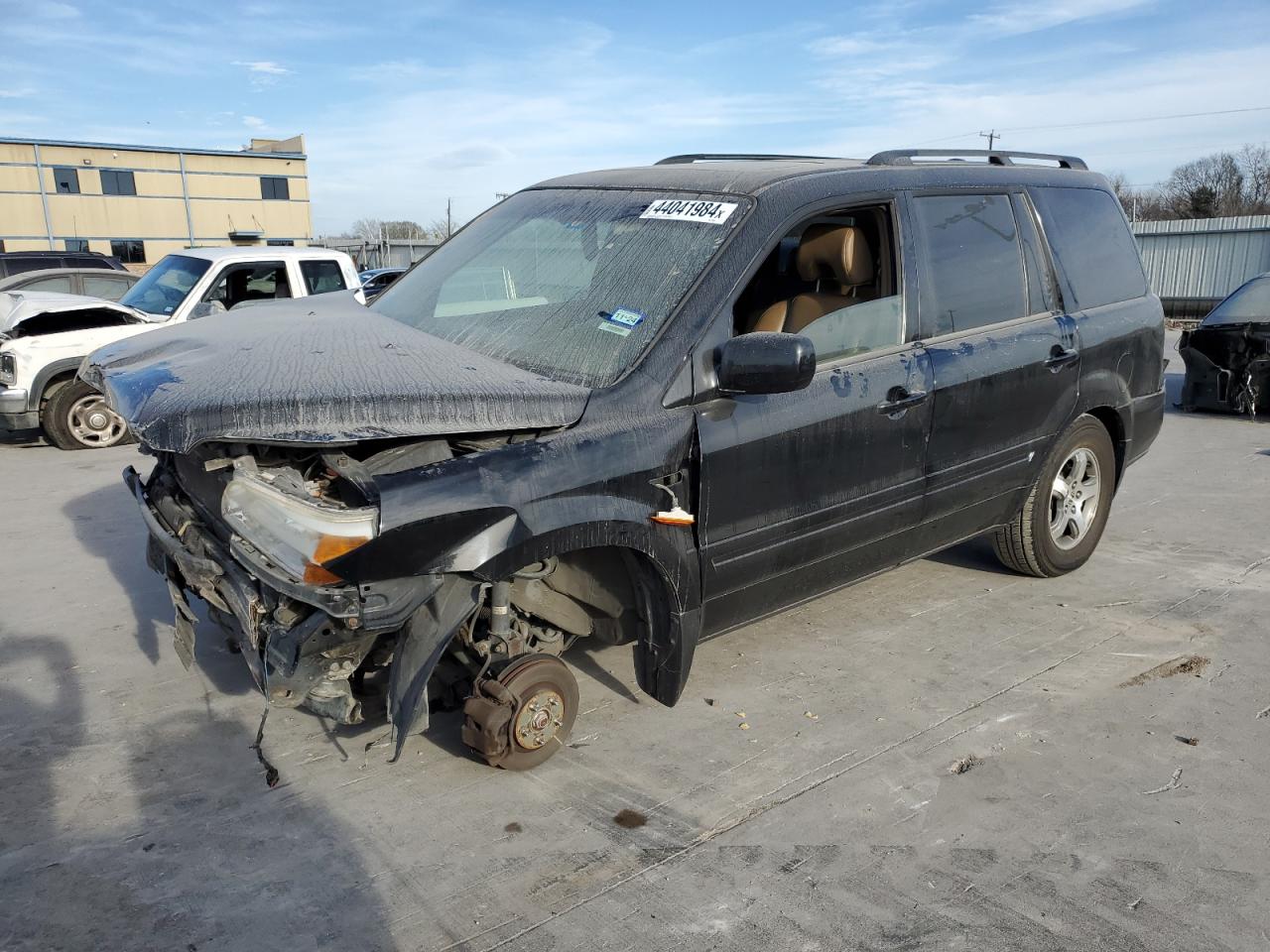 honda pilot 2007 2hkyf18717h503302