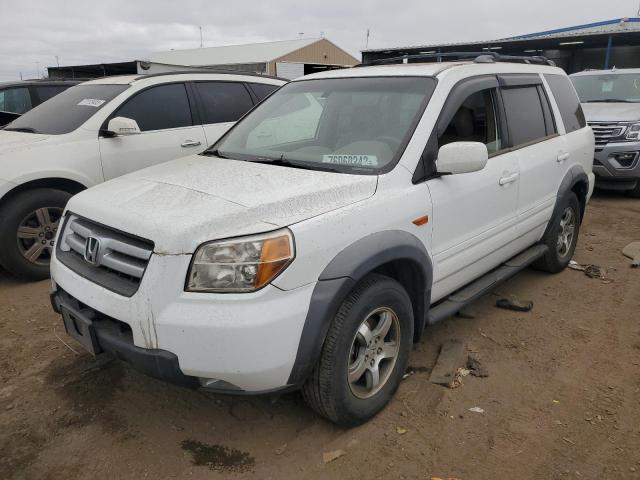 honda pilot 2007 2hkyf18727h522831