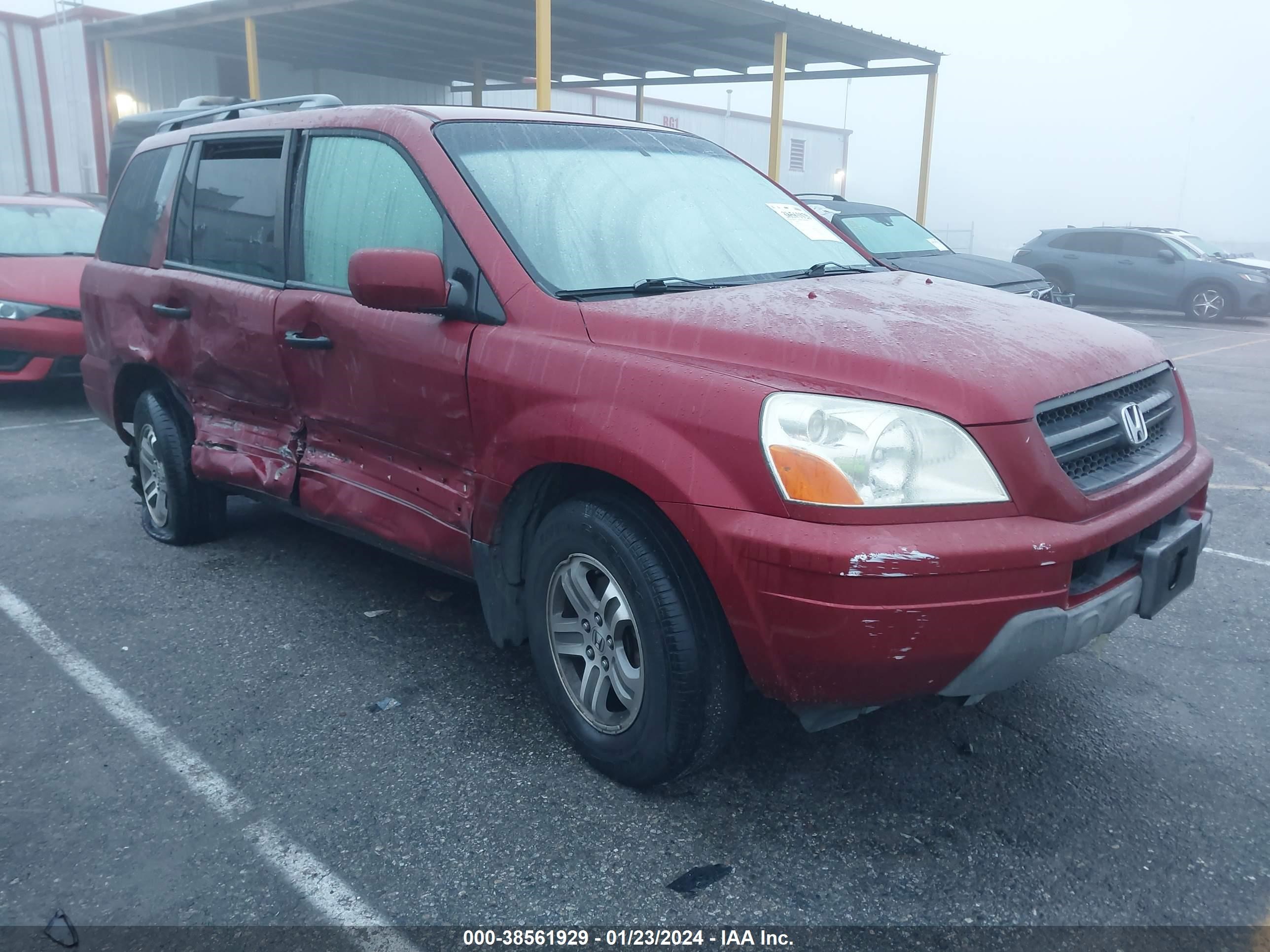 honda pilot 2004 2hkyf18734h518069