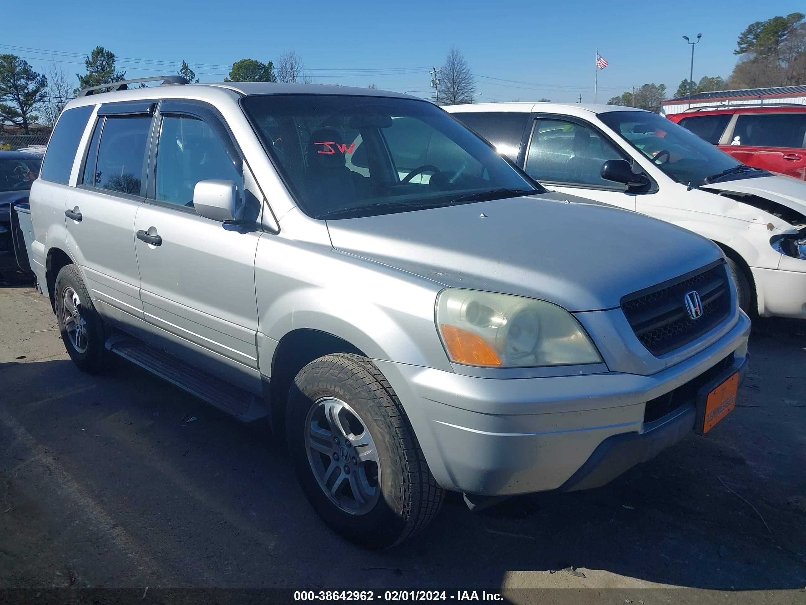 honda pilot 2004 2hkyf18734h587733