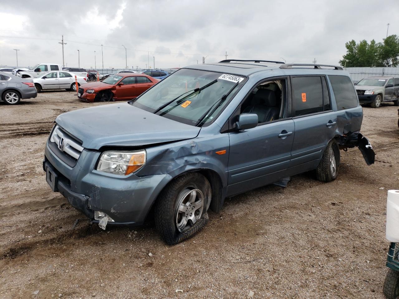 honda pilot 2006 2hkyf18756h521056