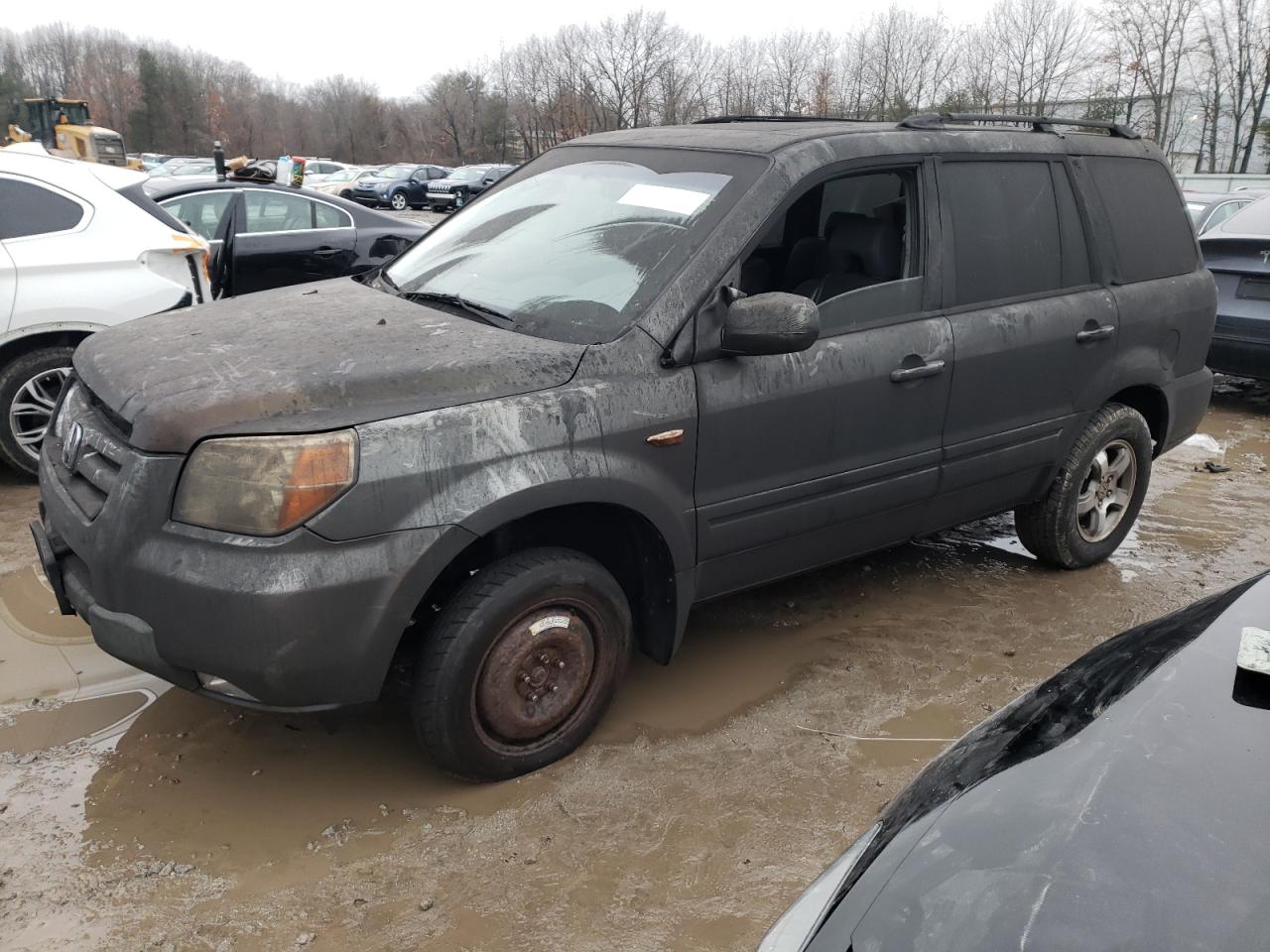 honda pilot 2007 2hkyf18757h516425