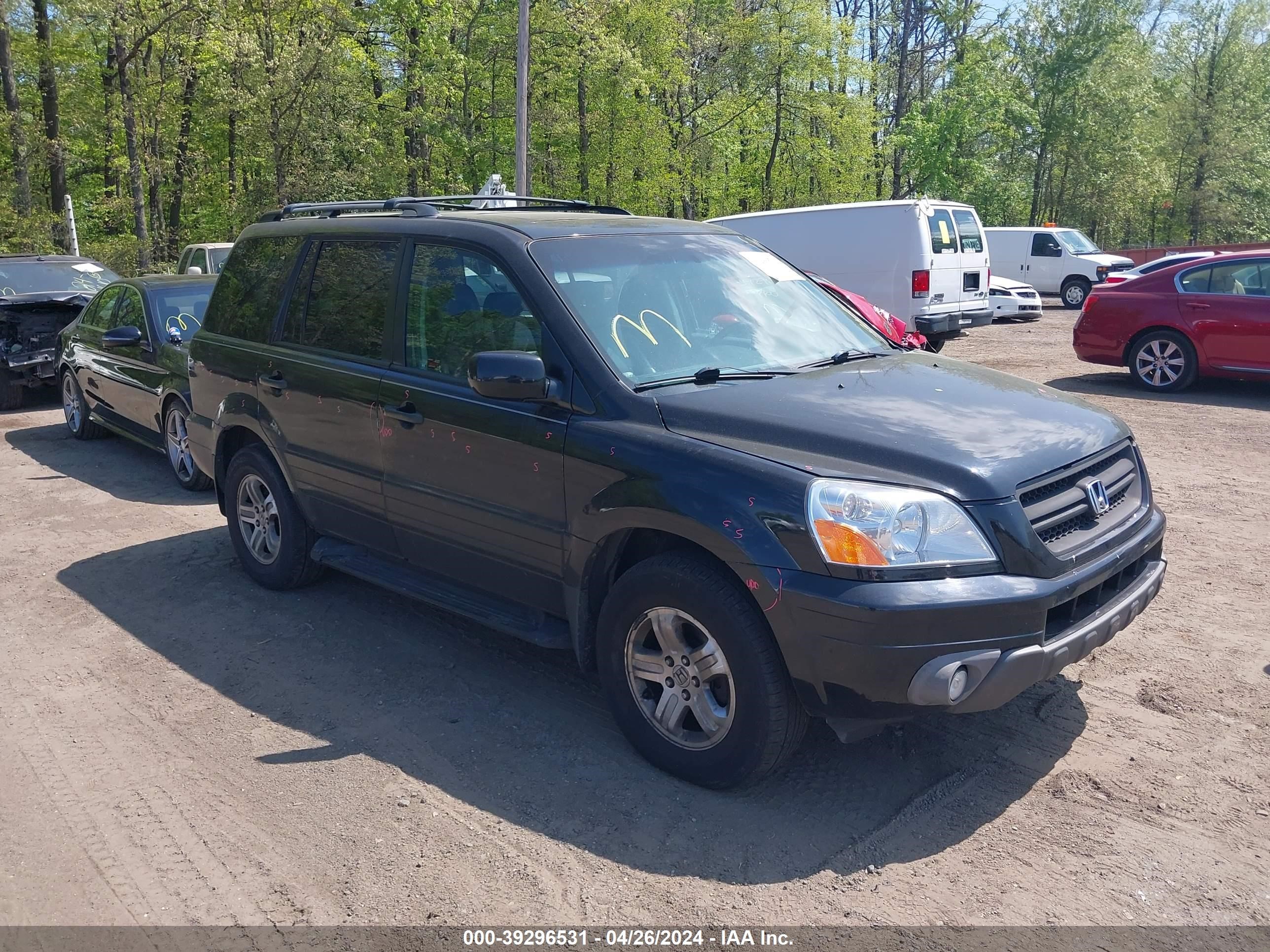 honda pilot 2005 2hkyf18775h555451