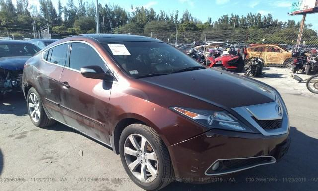 acura zdx 2010 2hnyb1h40ah500421