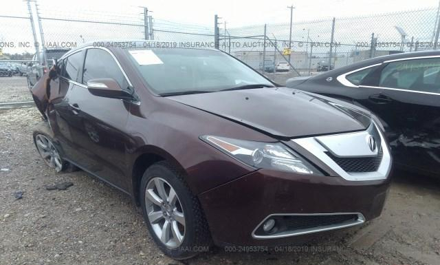 acura zdx 2010 2hnyb1h42ah501845