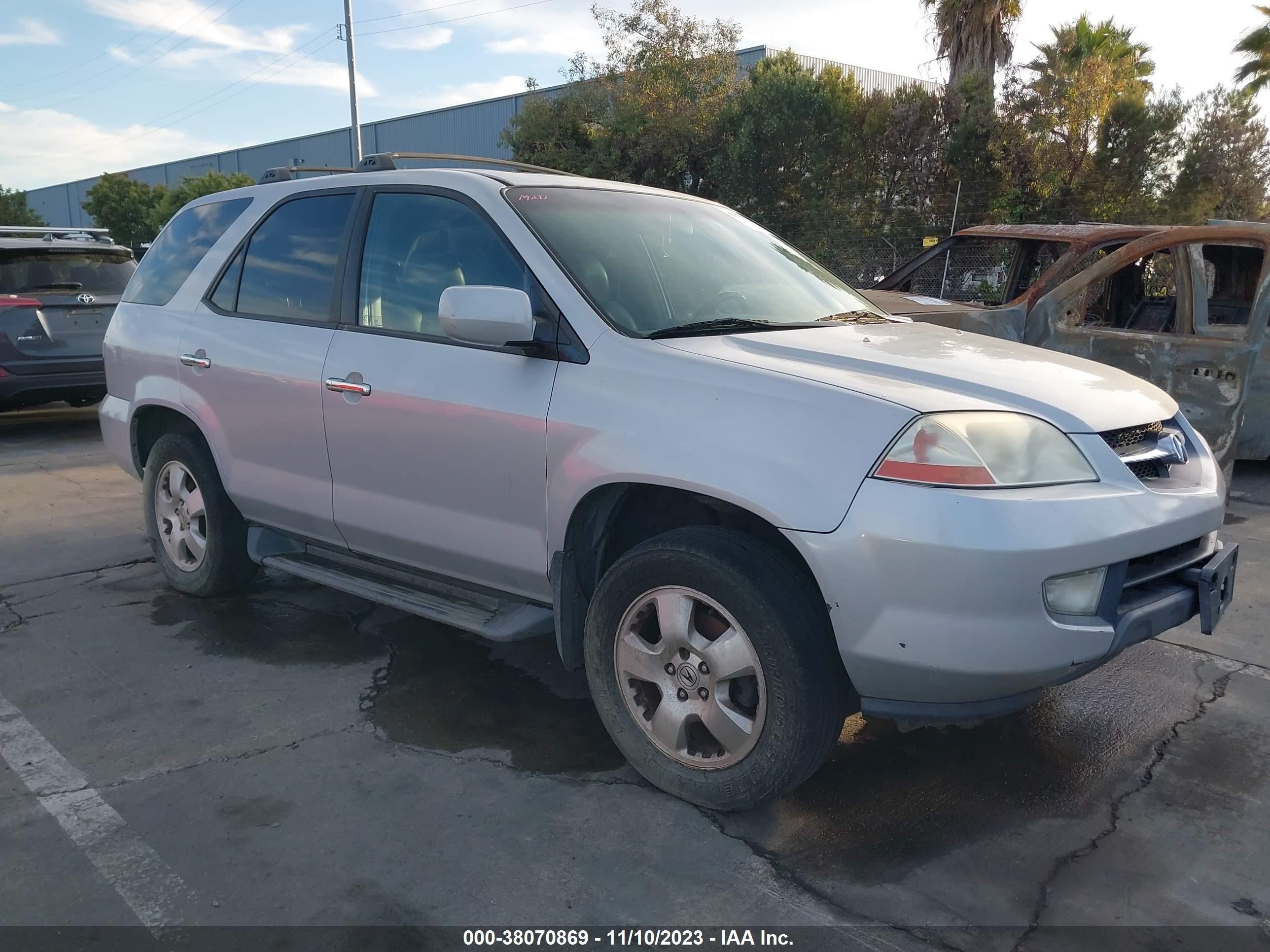 acura mdx 2003 2hnyd18203h506179