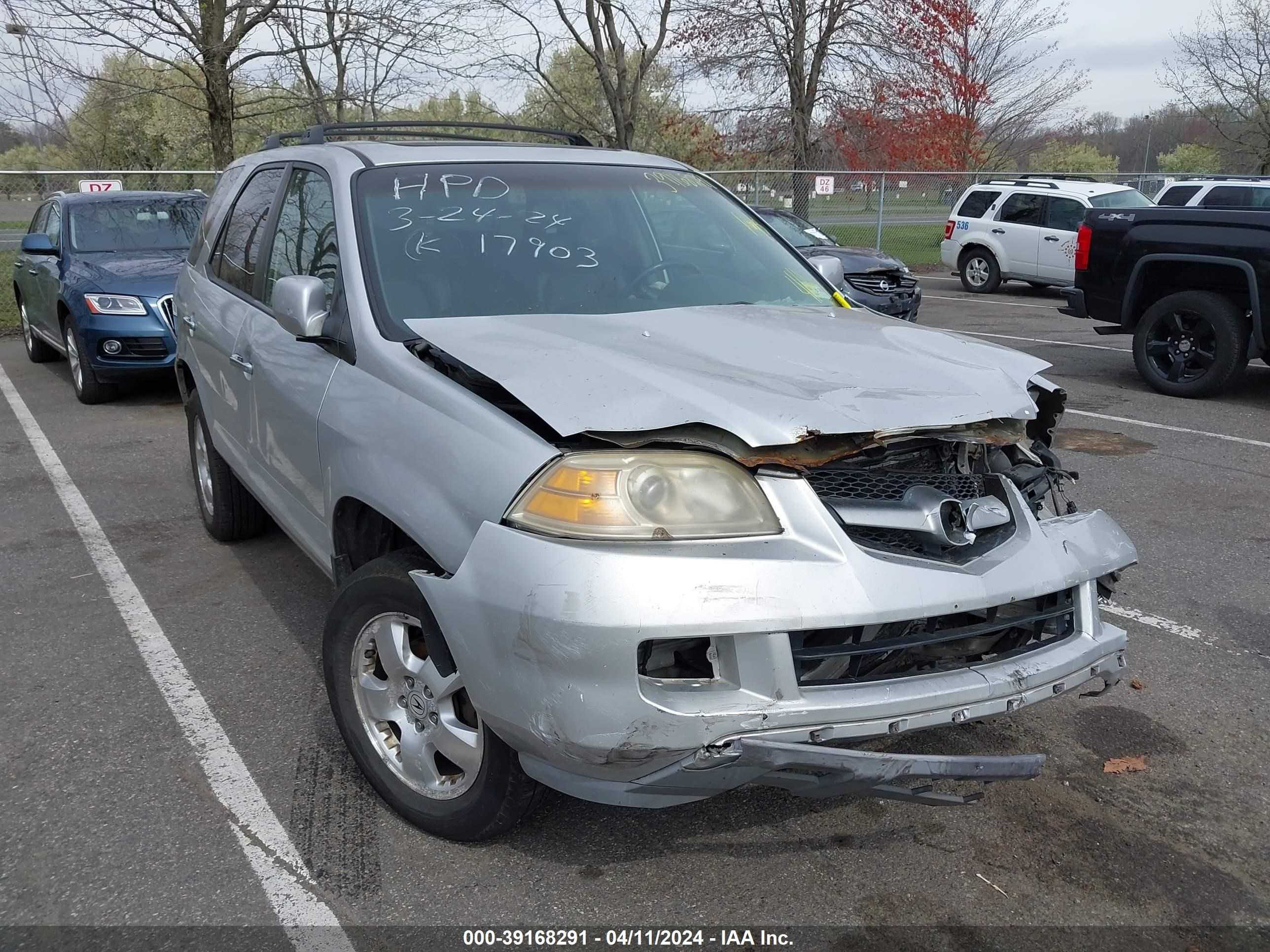 acura mdx 2006 2hnyd18206h547903