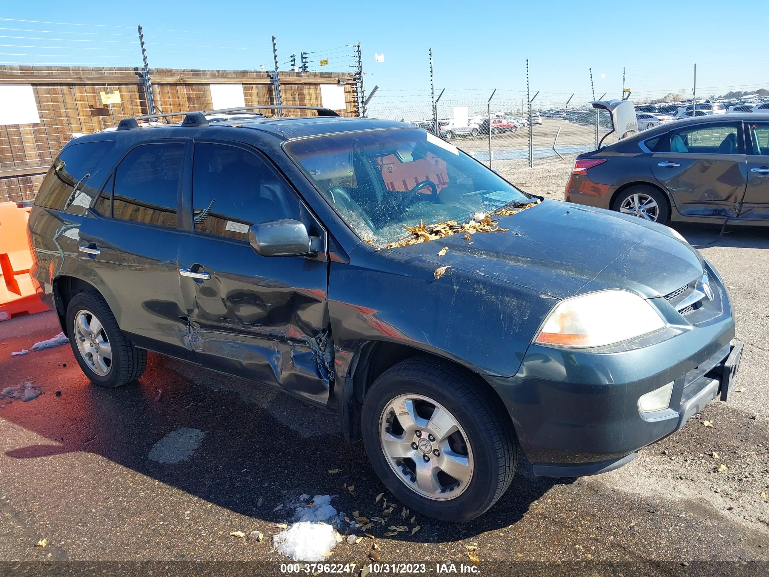 acura mdx 2003 2hnyd18213h508619