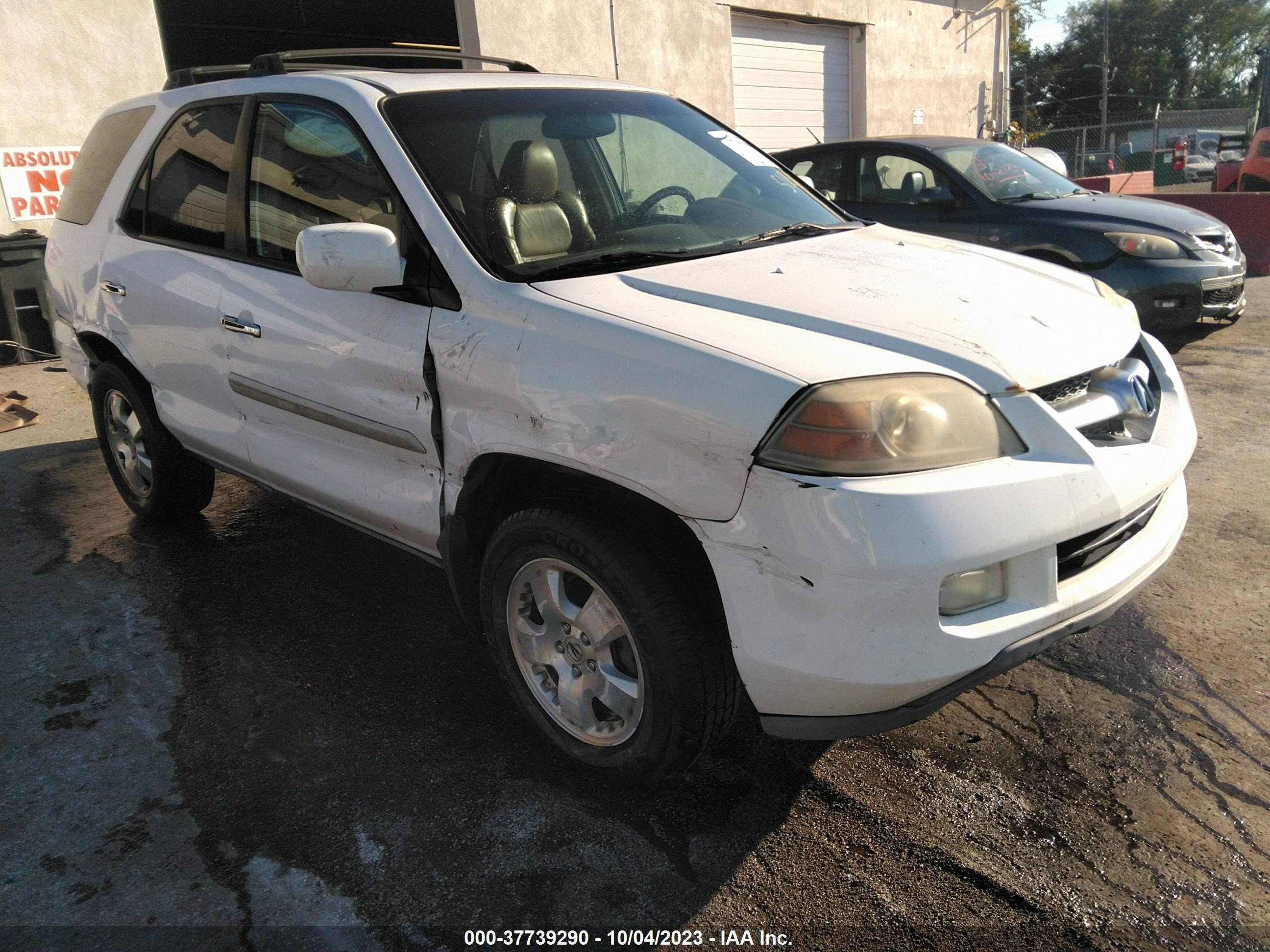 acura mdx 2005 2hnyd18215h508672