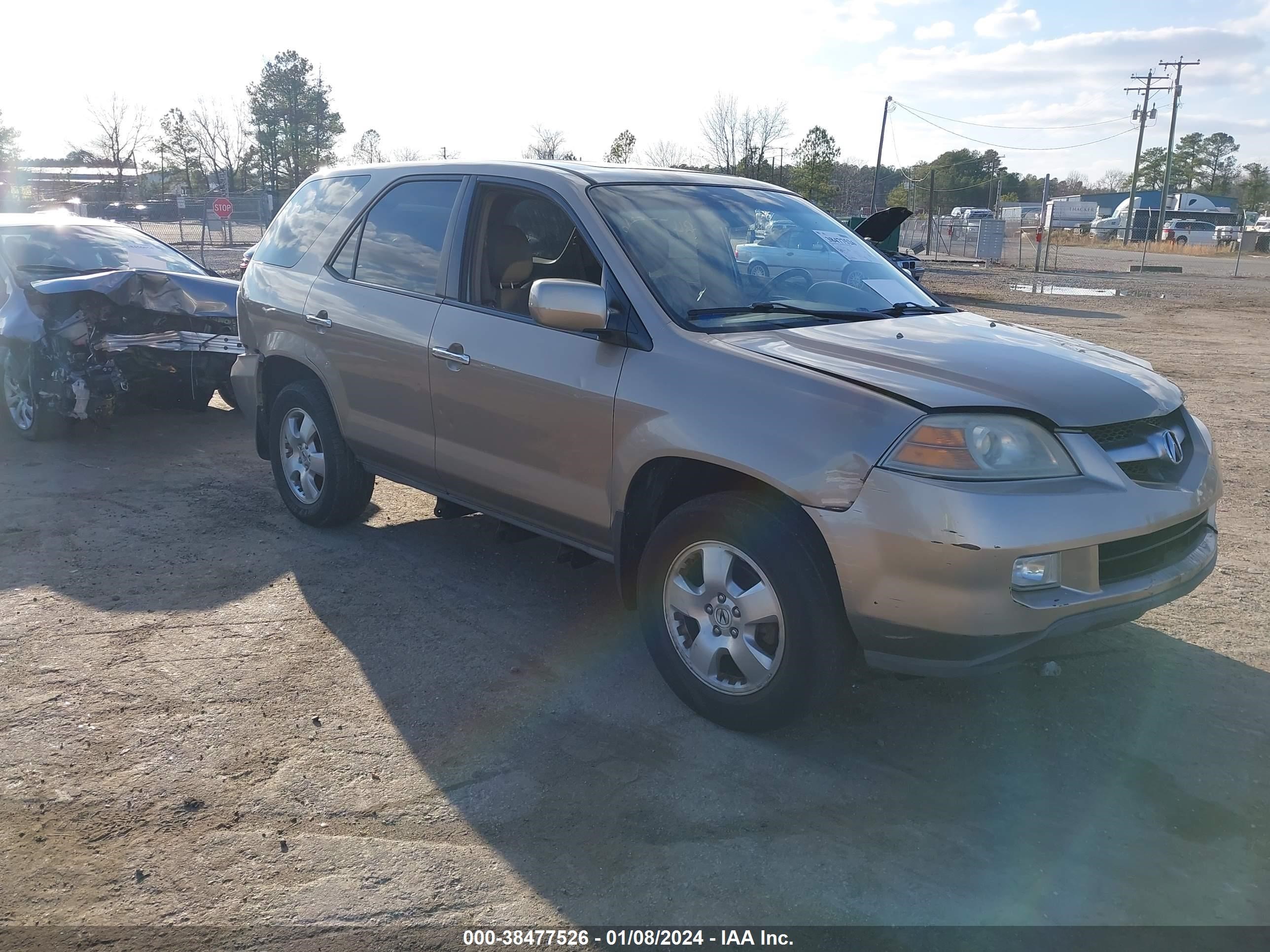 acura mdx 2005 2hnyd18215h509790