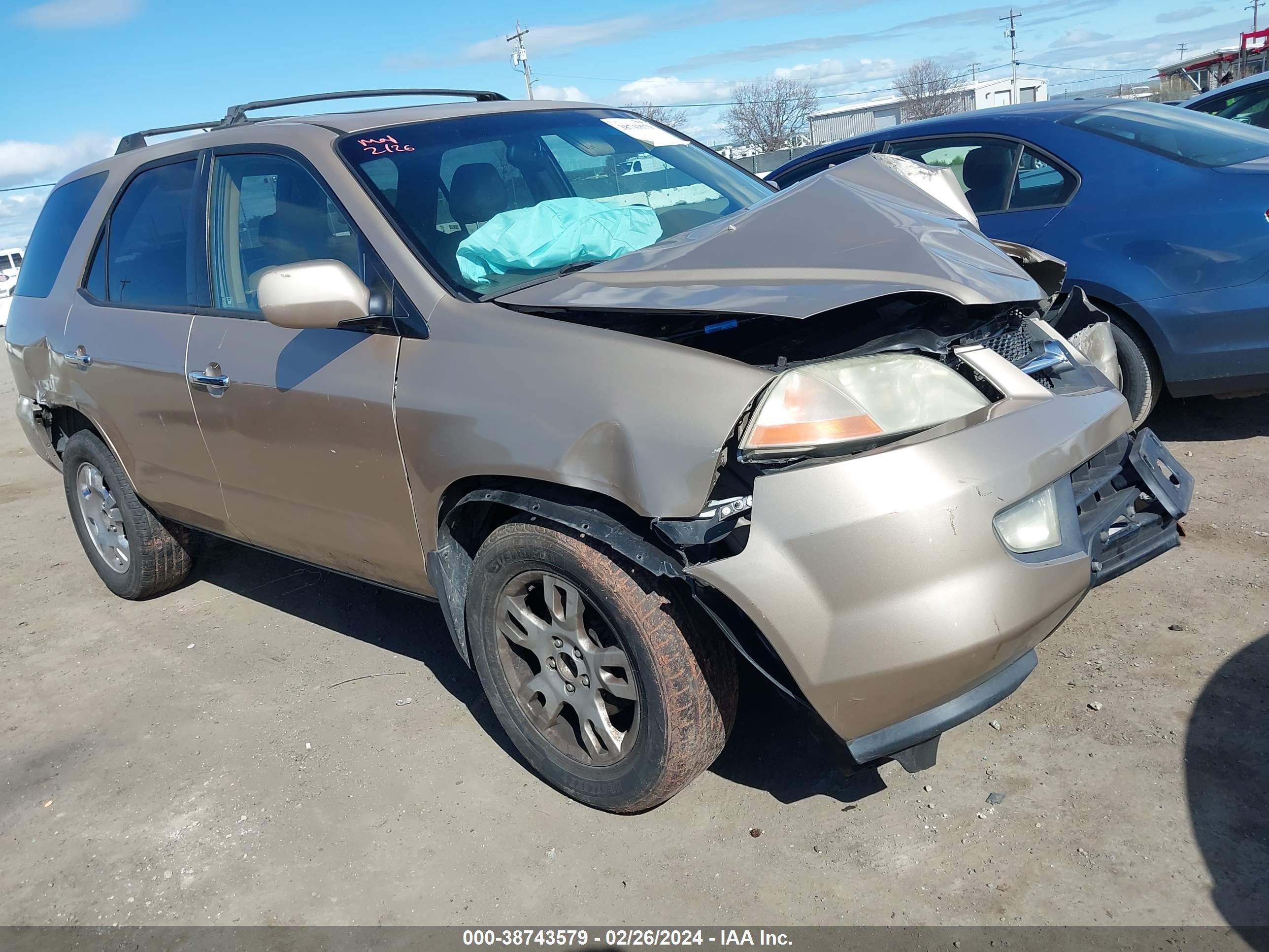 acura mdx 2001 2hnyd18221h509842