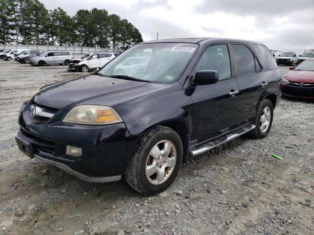 acura mdx 2006 2hnyd18226h540127