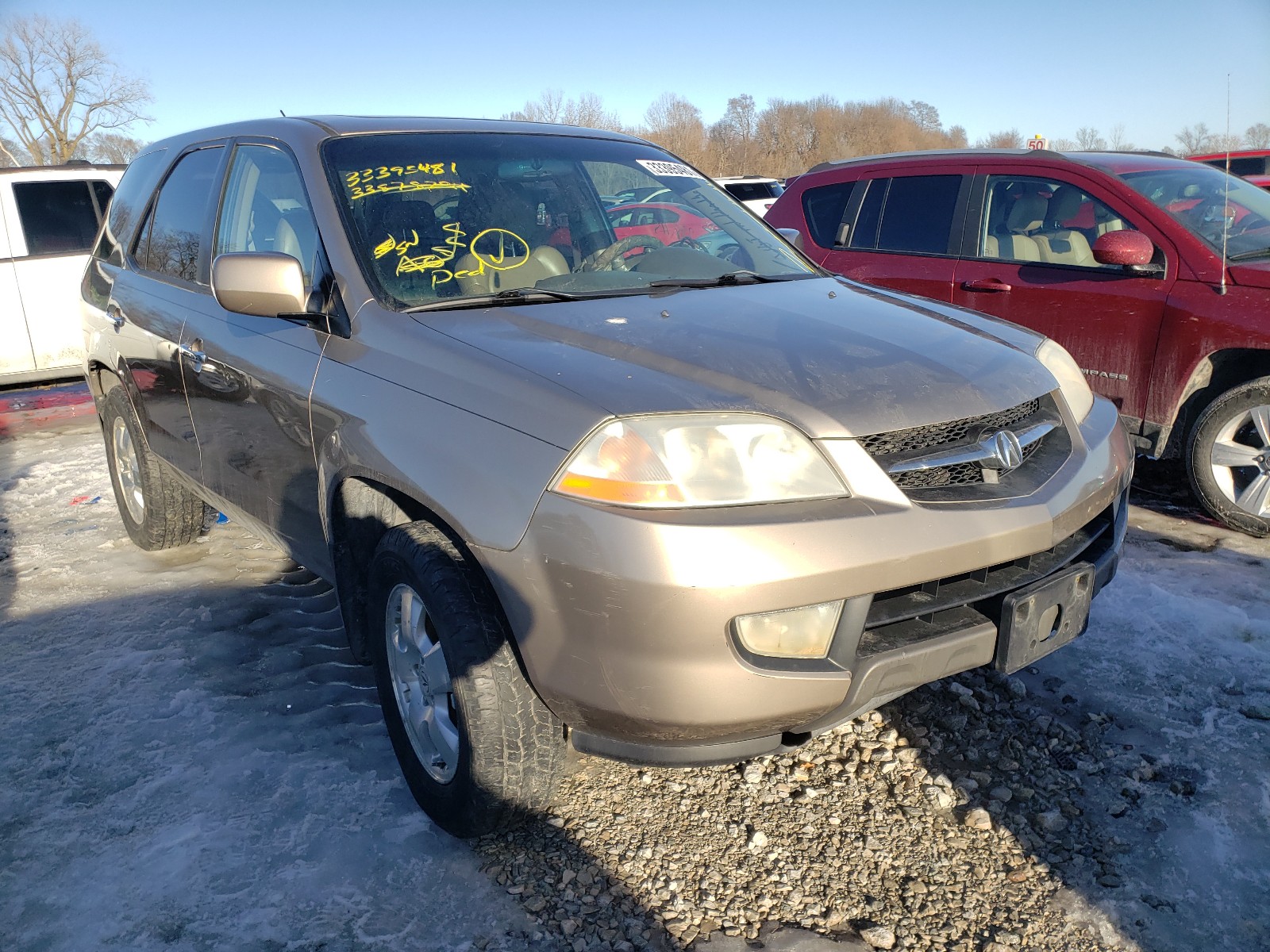 acura mdx 2003 2hnyd18243h539542