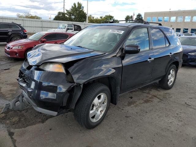 acura mdx 2006 2hnyd18246h527492