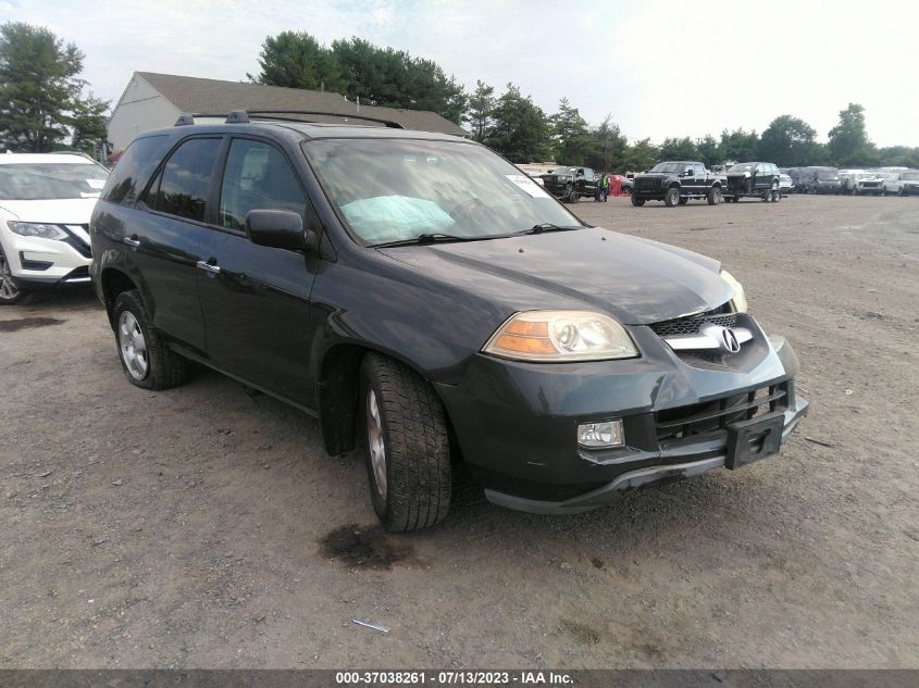 acura mdx 2006 2hnyd18246h540033