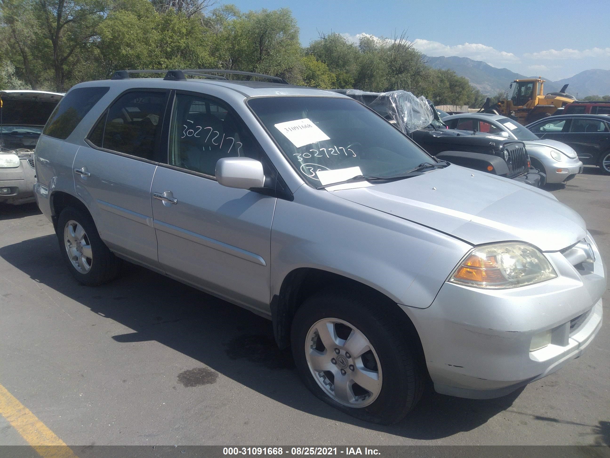 acura mdx 2006 2hnyd18246h548567