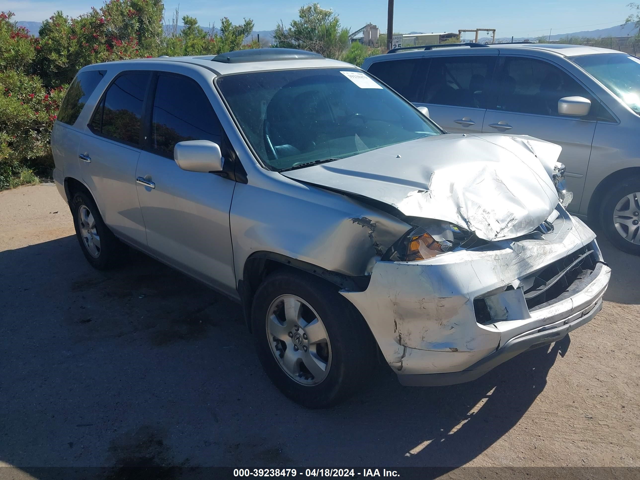 acura mdx 2005 2hnyd18255h524700