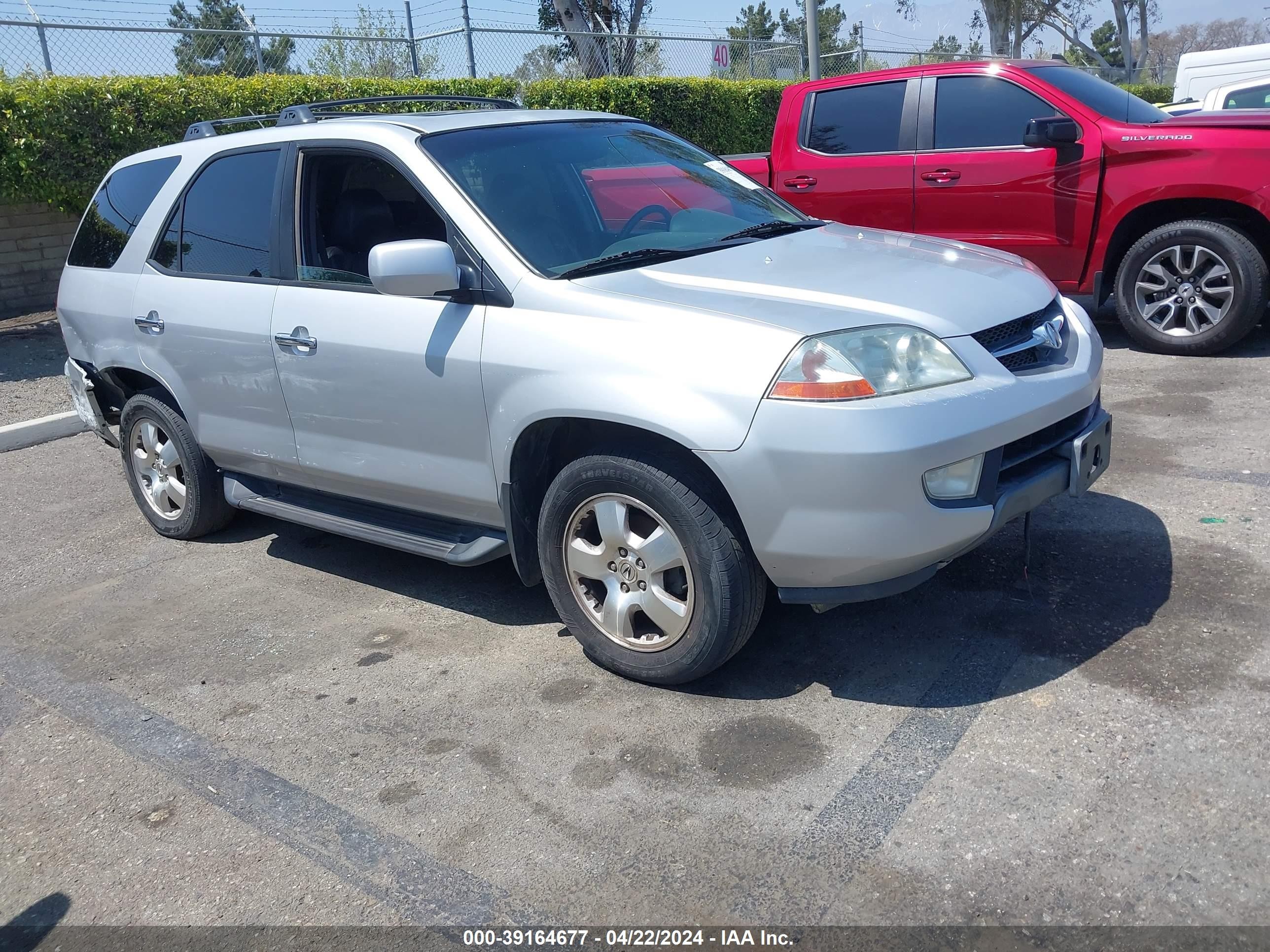 acura mdx 2003 2hnyd18273h516191