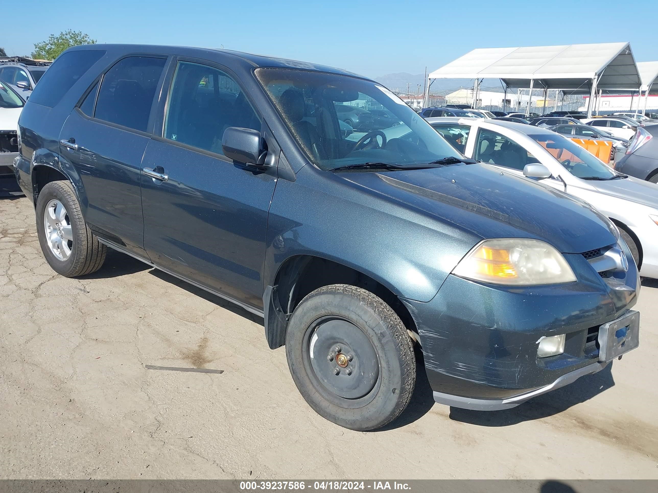 acura mdx 2006 2hnyd18276h515739