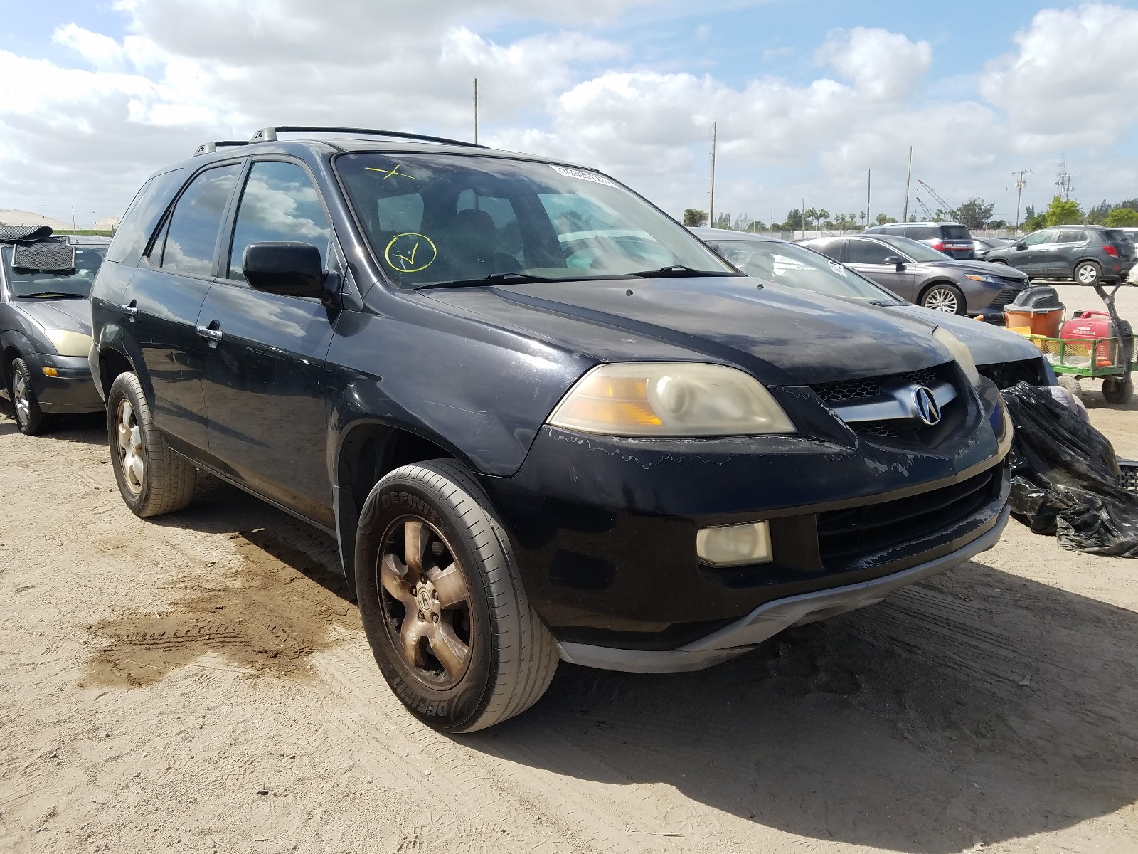 acura mdx 2005 2hnyd18285h546836