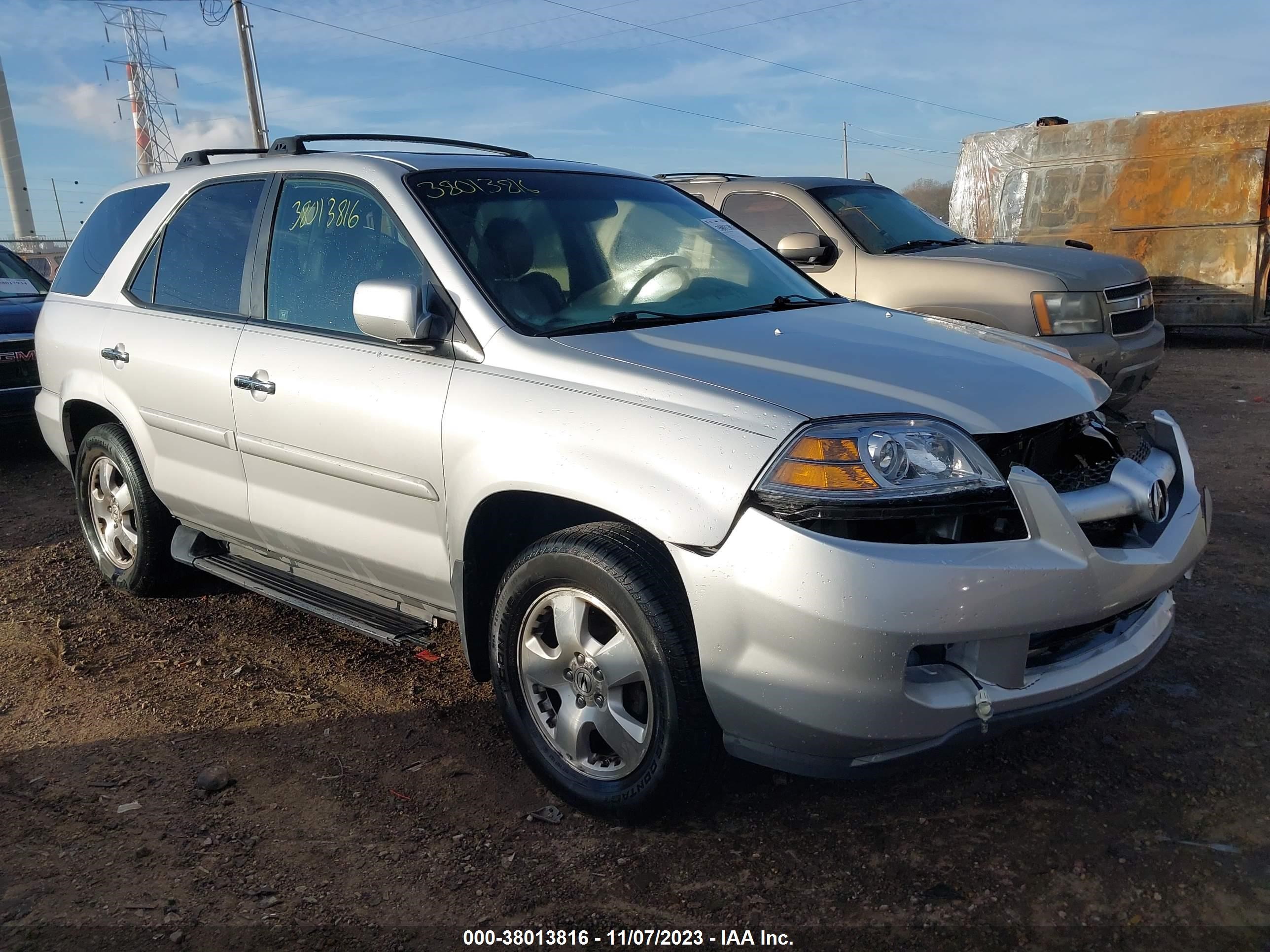 acura mdx 2005 2hnyd18295h532038