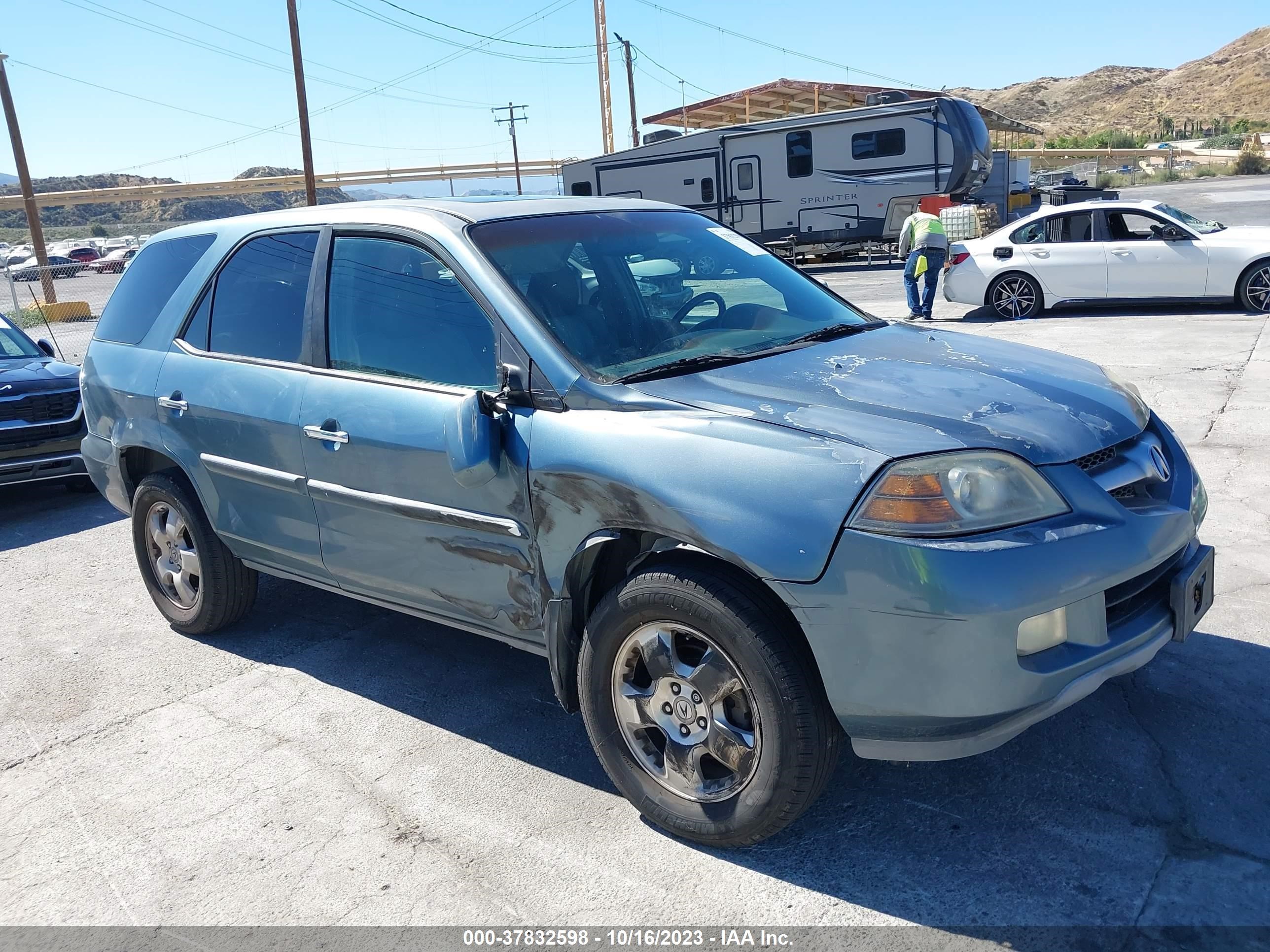 acura mdx 2005 2hnyd18295h549907