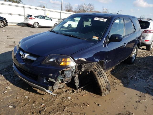 acura mdx awd 2004 2hnyd182x4h520981