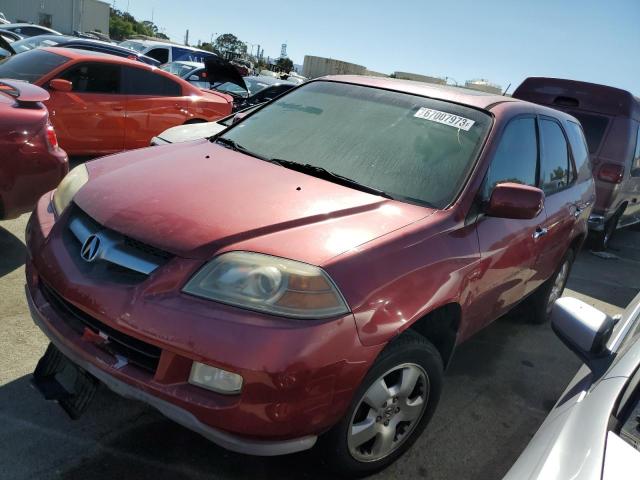 acura mdx 2004 2hnyd182x4h525470